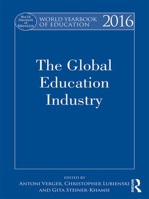 cover image of World Yearbook of Education 2016